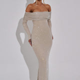 Cyprus Maxi Dress - Nude