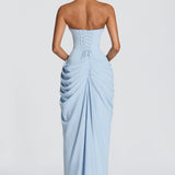 Cyra Maxi Dress - Glacier Blue