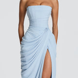 Cyra Maxi Dress - Glacier Blue