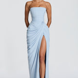 Cyra Maxi Dress - Glacier Blue