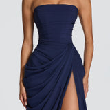 Cyra Maxi Dress - Navy Blue