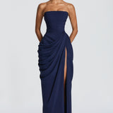 Cyra Maxi Dress - Navy Blue
