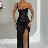 Dalary Black Maxi Dress