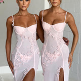 Dalary Pink Maxi Dress