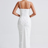 Dalary Maxi Dress - Ivory Lining