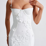 Dalary Maxi Dress - Ivory Lining