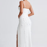 Dalary Maxi Dress - Ivory Lining