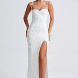 Dalary Maxi Dress - Ivory Lining