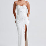 Dalary Maxi Dress - Ivory Lining