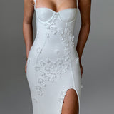 Dalary Maxi Dress - Ivory Lining
