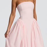 Darla Midi Dress - Pink