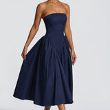 Darla Midi Dress - Ocean Breeze