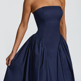 Darla Midi Dress - Ocean Breeze