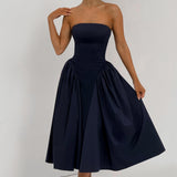 Darla Midi Dress - Ocean Breeze