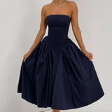 Darla Midi Dress - Ocean Breeze