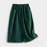 Talia | Retro Midi Skirt