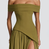 Delilah Maxi Dress - Deep Olive
