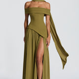 Delilah Maxi Dress - Deep Olive