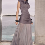 Demelza Maxi Dress - Dark Gray