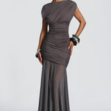 Demelza Maxi Dress - Dark Gray