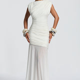 Demelza Maxi Dress - Ivory