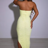 Lime Demi Maxi Dress