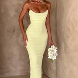 Lime Demi Maxi Dress