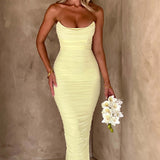 Lime Demi Maxi Dress