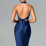 Dimitra Maxi Dress - Ocean Blue