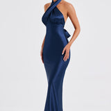 Dimitra Maxi Dress - Ocean Blue