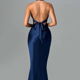 Dimitra Maxi Dress - Ocean Blue