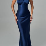 Dimitra Maxi Dress - Ocean Blue