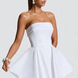 Dionne Mini Dress - Ivory