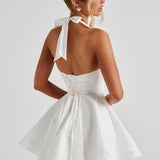 Doris Mini Dress - Ivory
