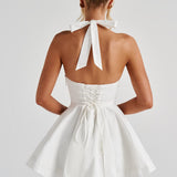 Doris Mini Dress - Ivory