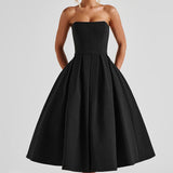 Edith Midi Dress - Black