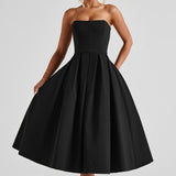 Edith Midi Dress - Black