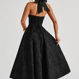 Effie Midi Dress - Black