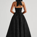 Effie Midi Dress - Black