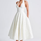 Effie Midi Dress - Ivory