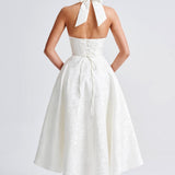 Effie Midi Dress - Ivory