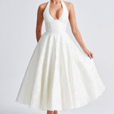 Effie Midi Dress - Ivory