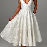 Effie Midi Dress - Ivory