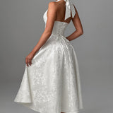 Effie Midi Dress - Ivory