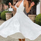 Effie Midi Dress - Ivory