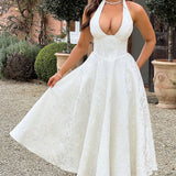 Effie Midi Dress - Ivory
