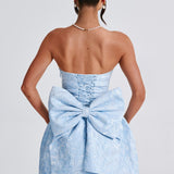 Elenora Mini Dress - Blue