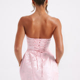 Elenora Mini Dress - Pink