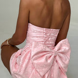 Elenora Mini Dress - Pink