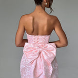 Elenora Mini Dress - Pink